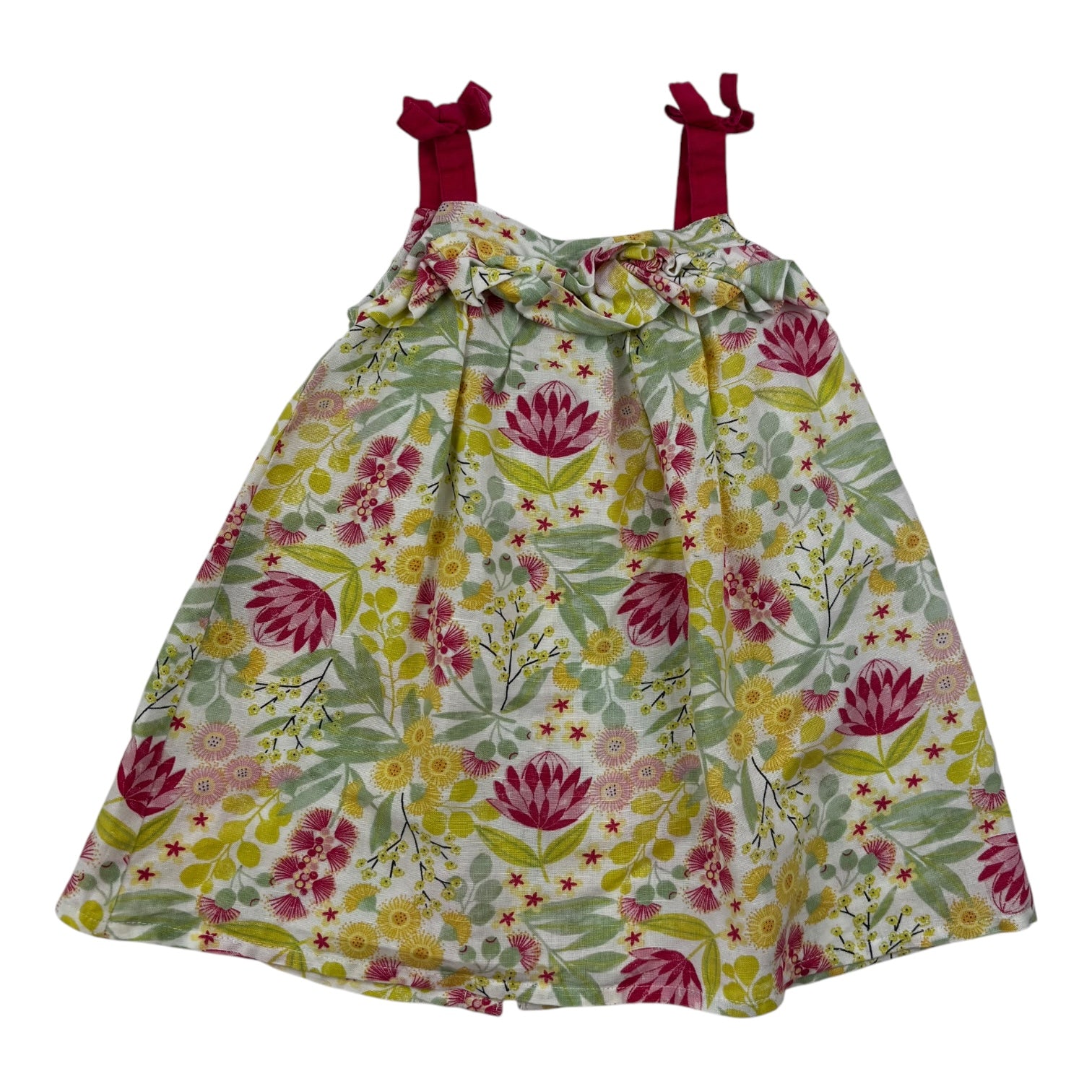 Aussie Flora Print Dress, Size 2