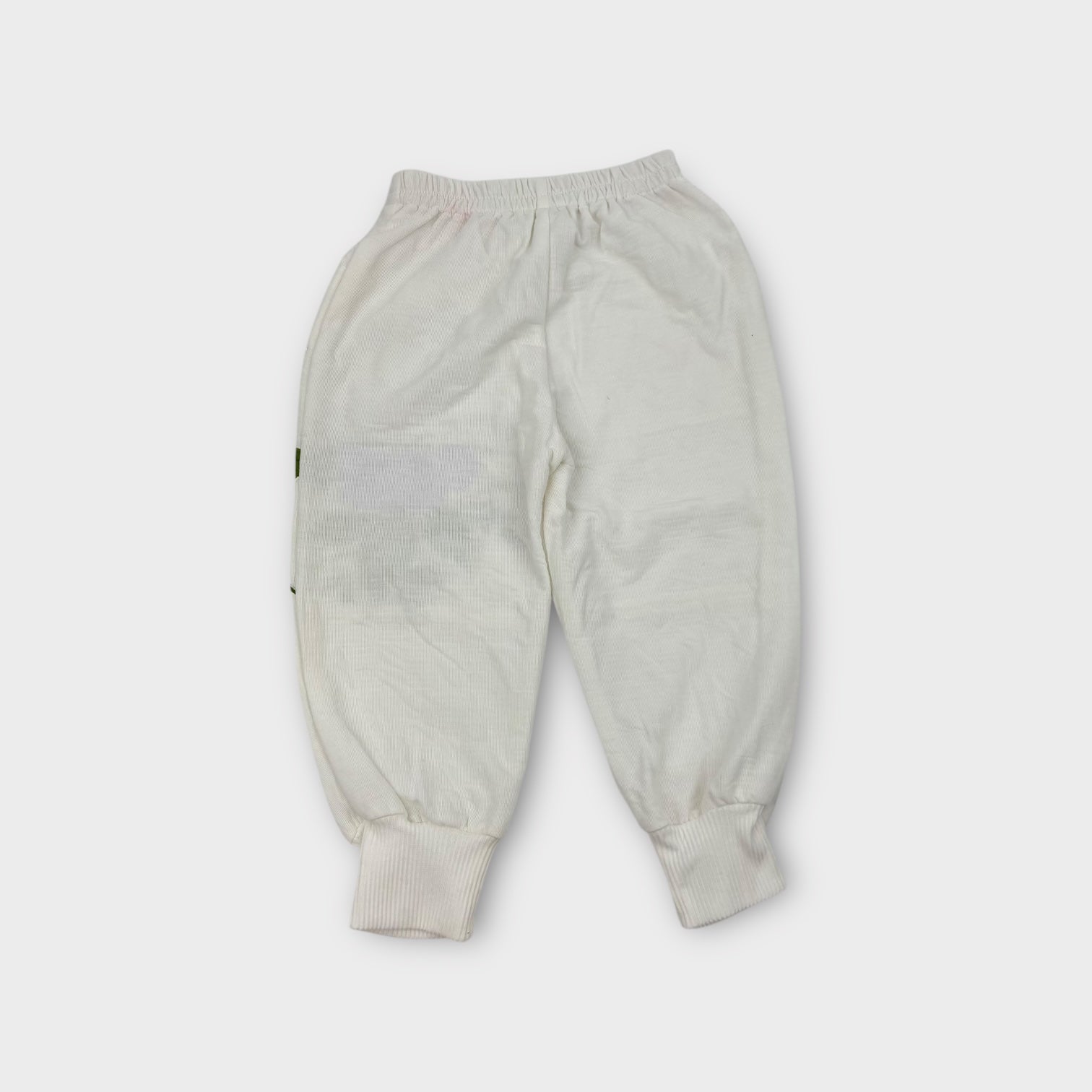 Vintage White Flower Sweatsuit Set, Size 3-4