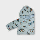 Purebaby Reversible Cotton Jacket, Size 00