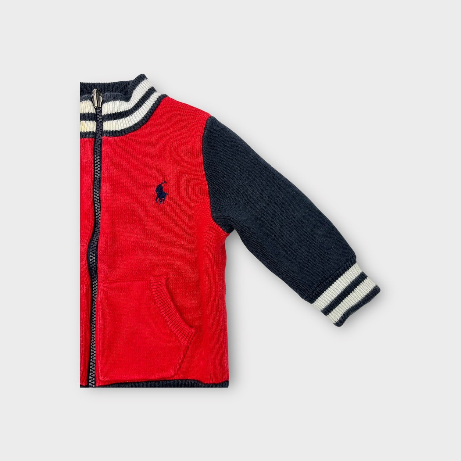 Ralph Lauren Knitted Reversible Jacket, Size 00