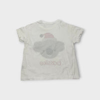Bassike Mini Christmas T-Shirt, Size 2