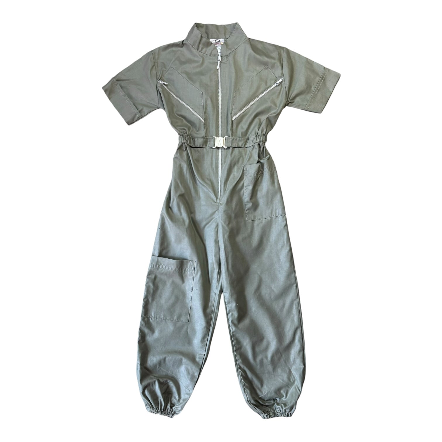Vintage Khaki Flight Suit, Size 6