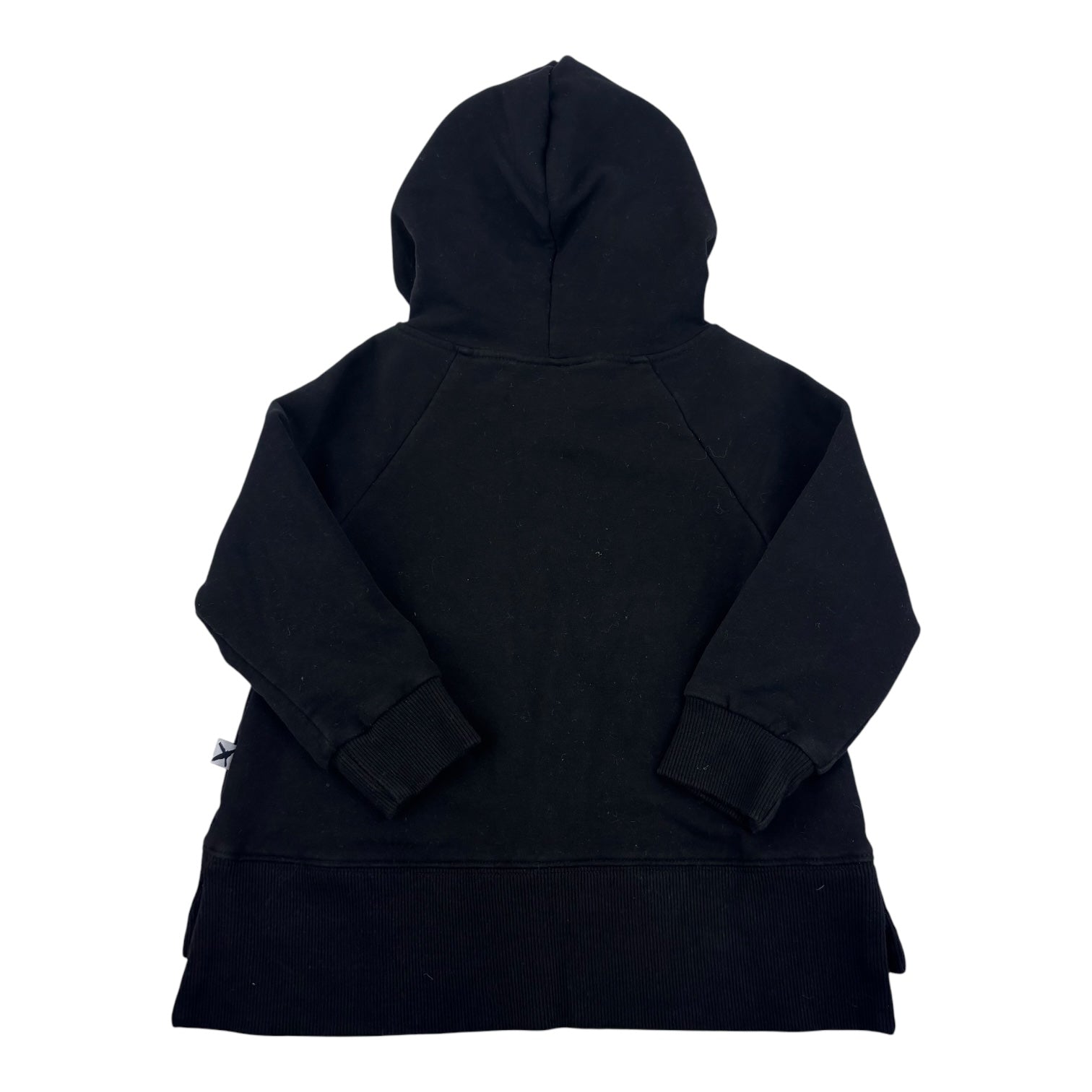 Minti Melbourne Black Zip Hoodie, Size 3