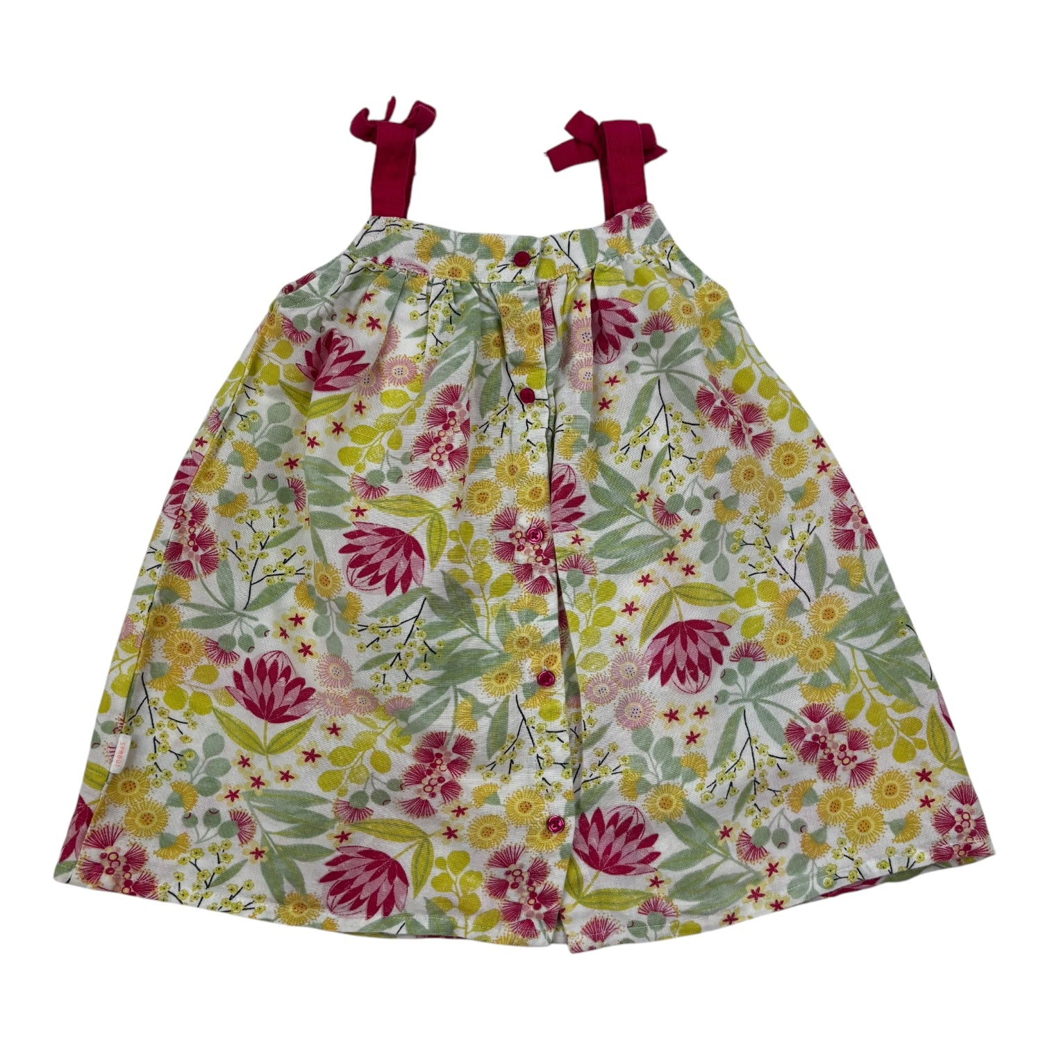 Aussie Flora Print Dress, Size 2