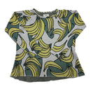 Child-ish Banana Print Long Sleeve Top, Size 10-12