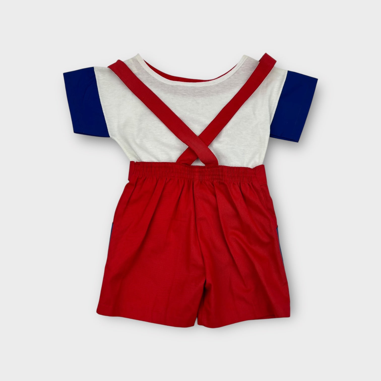 Vintage Gizzy Overalls Set, Size 5-7