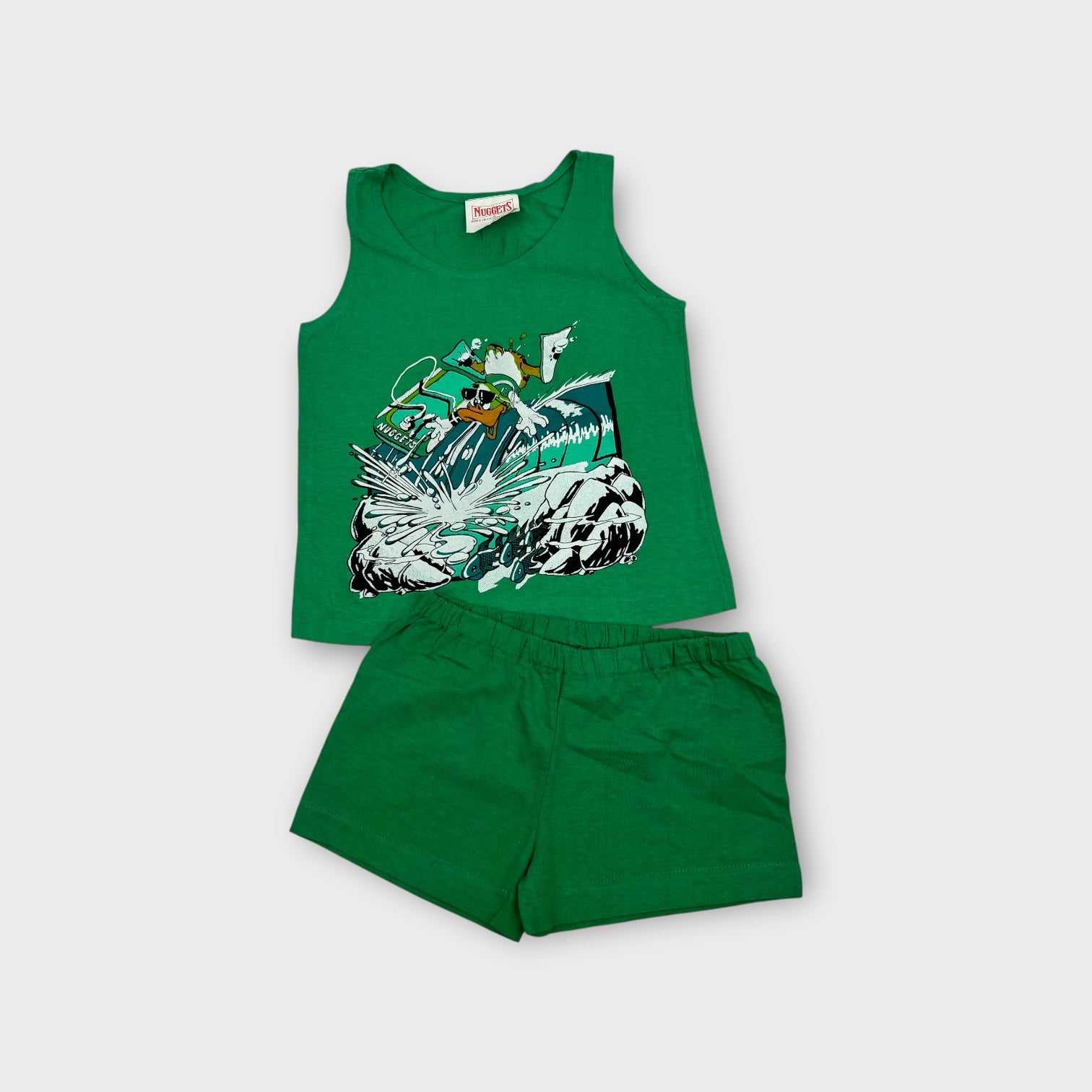 Nuggets Duck Print Matching Set, Size 3