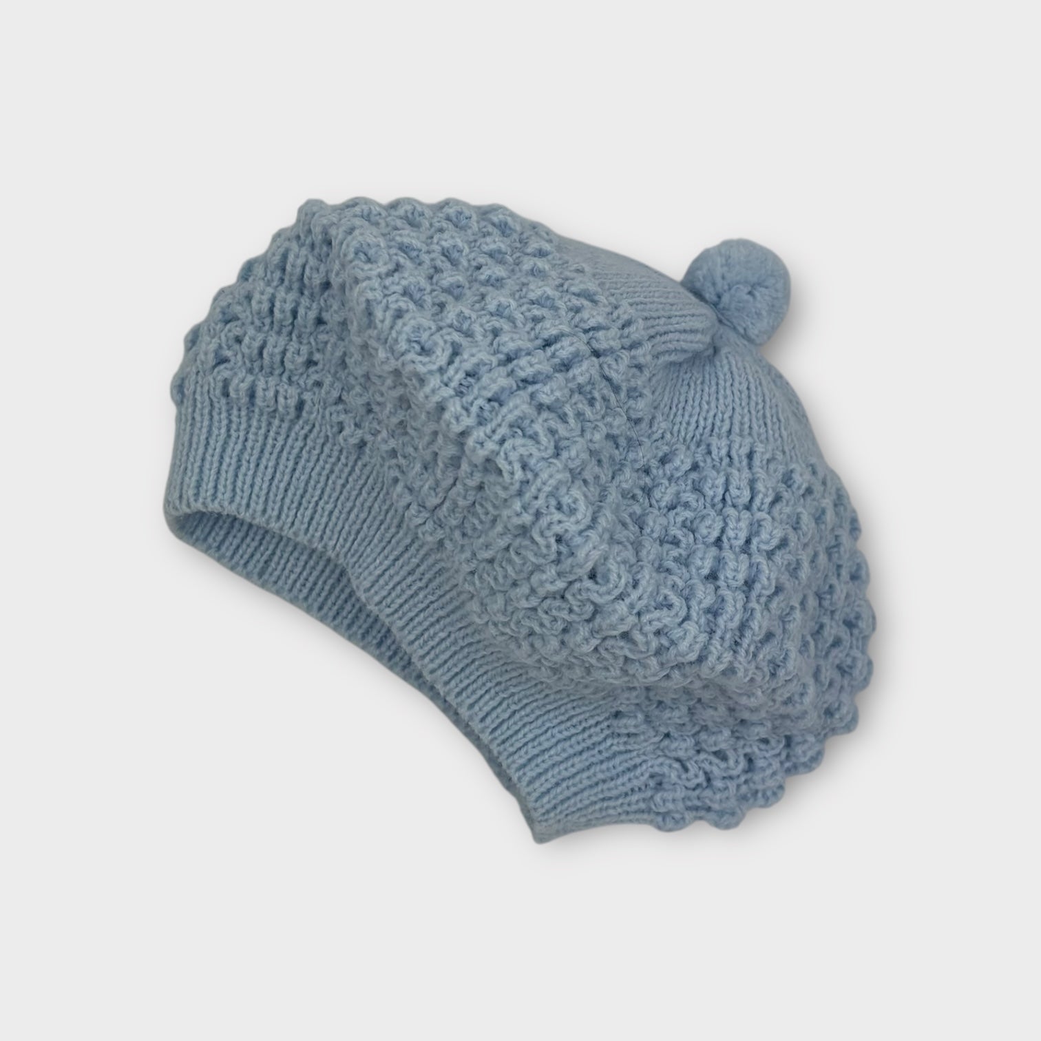 Handmade Beret Beanie, Size XXS
