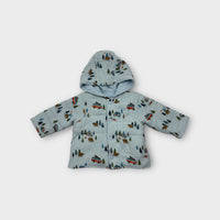 Purebaby Reversible Cotton Jacket, Size 00