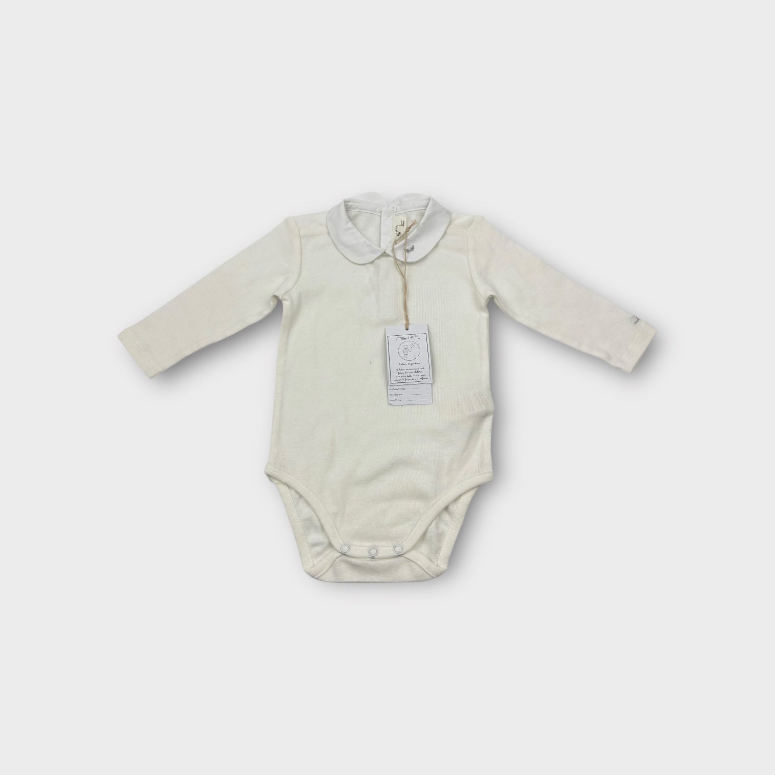 Chateau De Sable Collared Bodysuit, Size 0