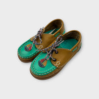 Handmade Leather Moccasin, Size EU 24