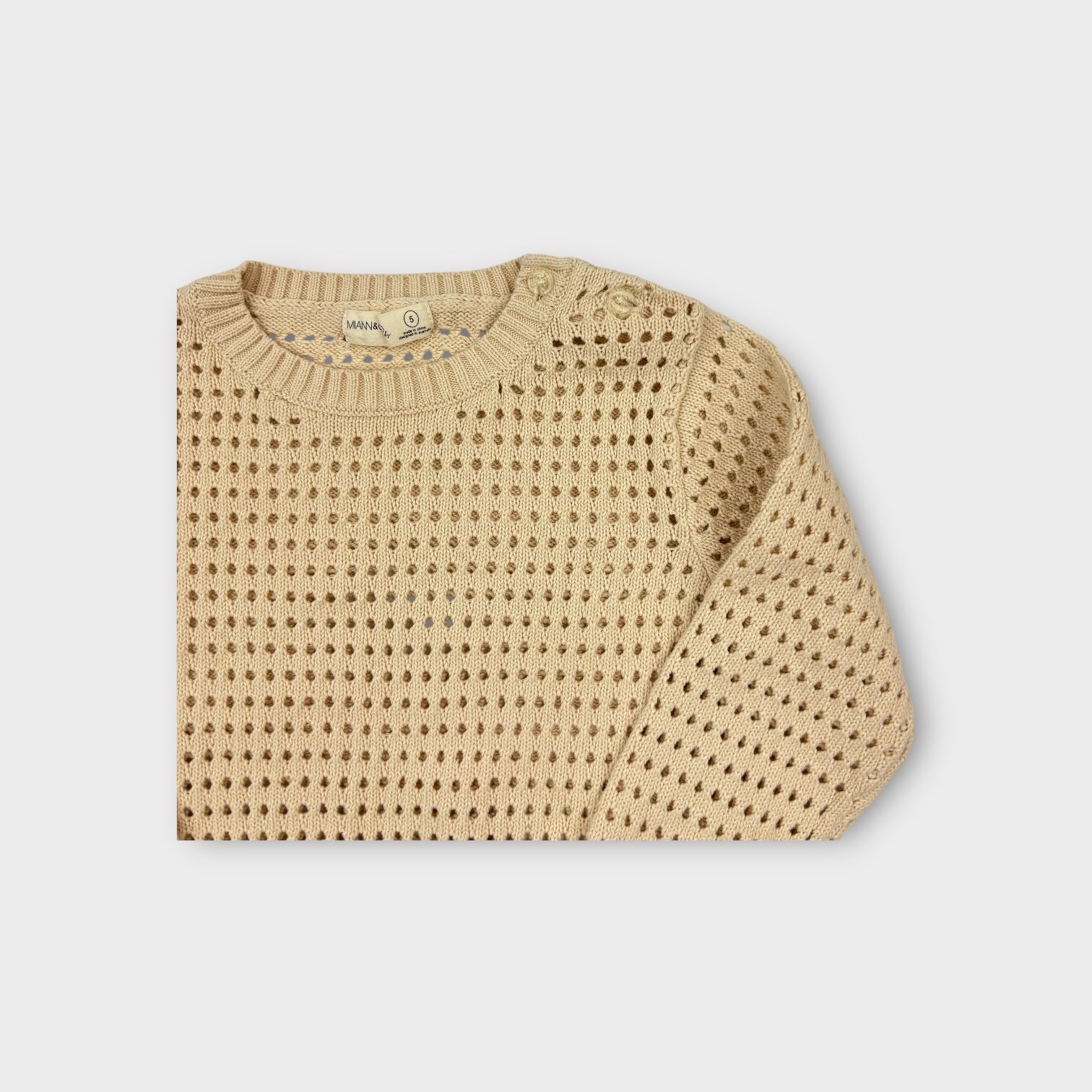 Miann & Co Crochet Jumper, Size 5