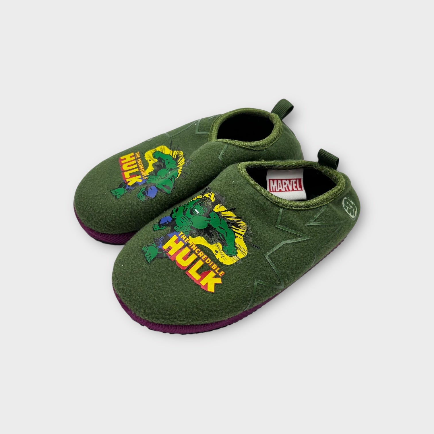 Marvel Hulk Slippers, Size EU 28/29