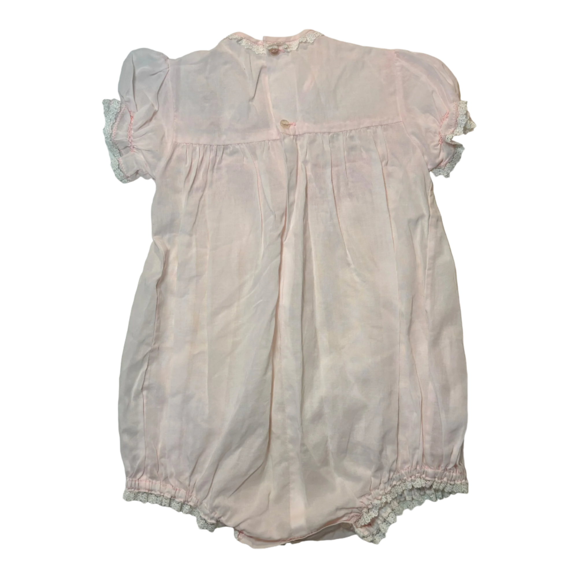 Vintage Pink Romper, Size 00