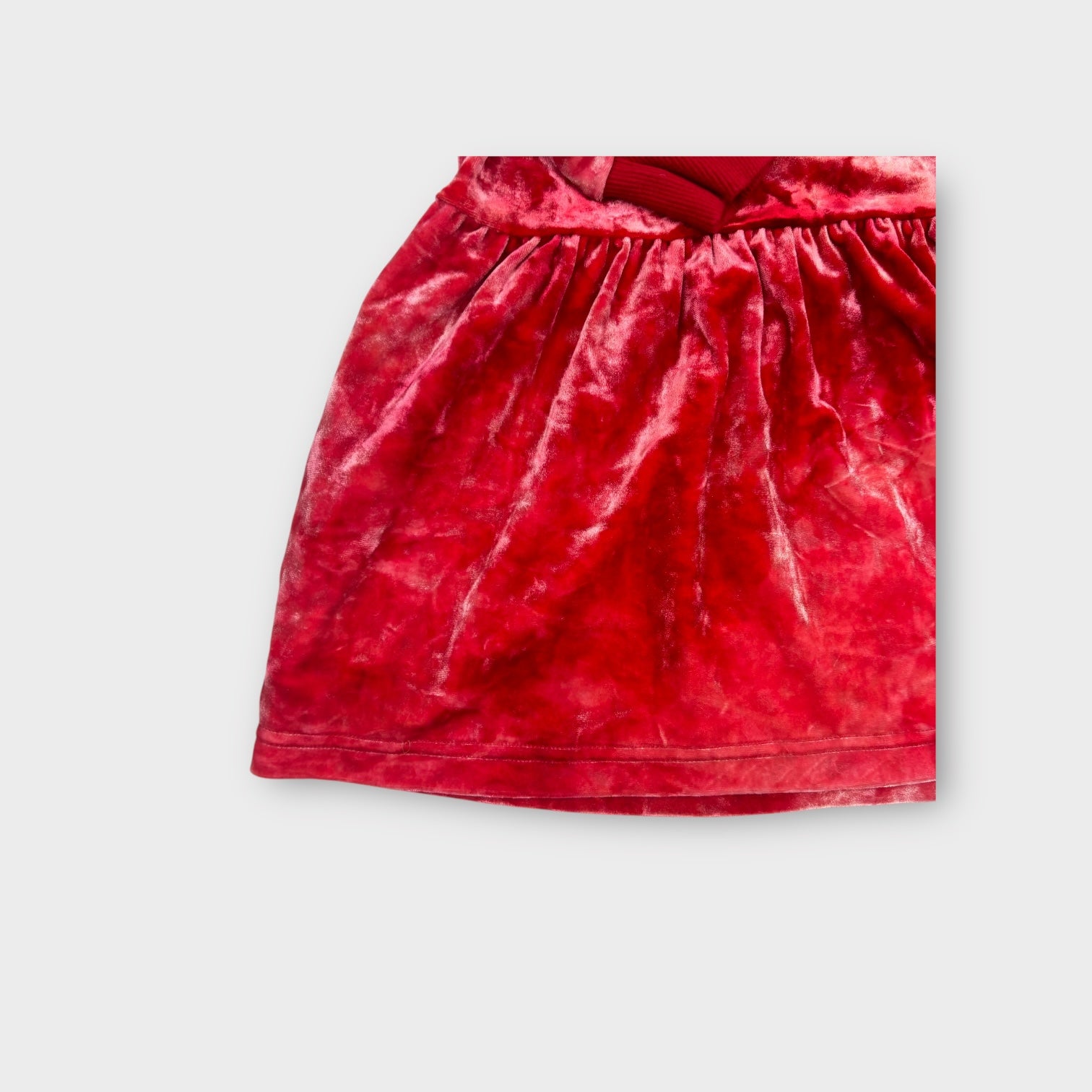 Minti Melbourne Red Velvet Dress, Size 1
