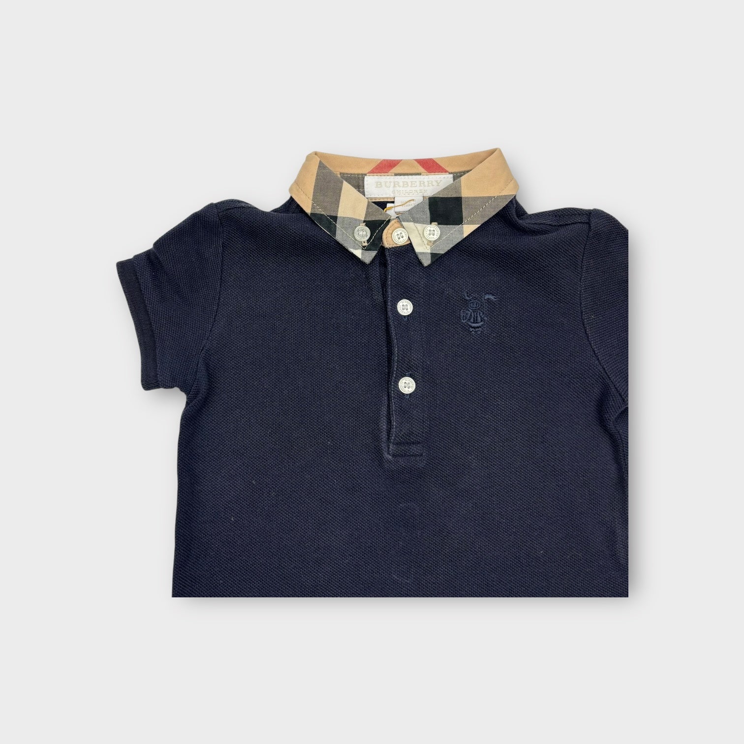 Burberry Navy Polo, Size 0