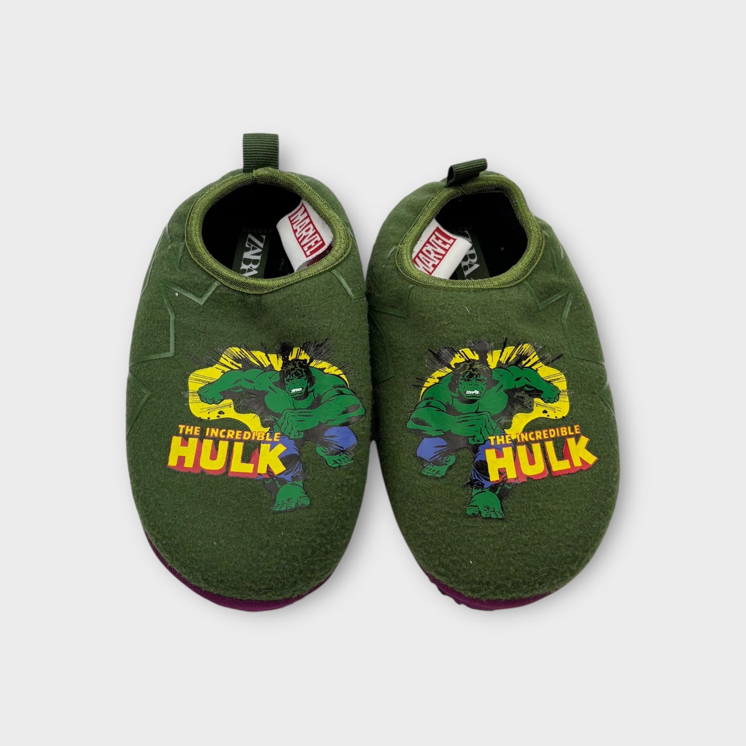 Marvel Hulk Slippers, Size EU 28/29