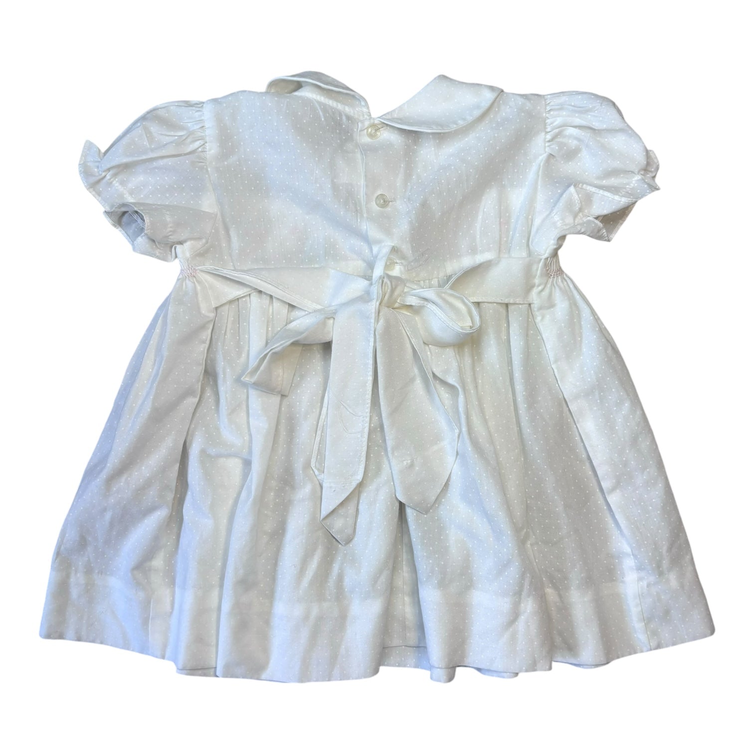 Vintage Smocked Dress, Size 0