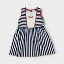 Vintage Nautical Dress, Size 6