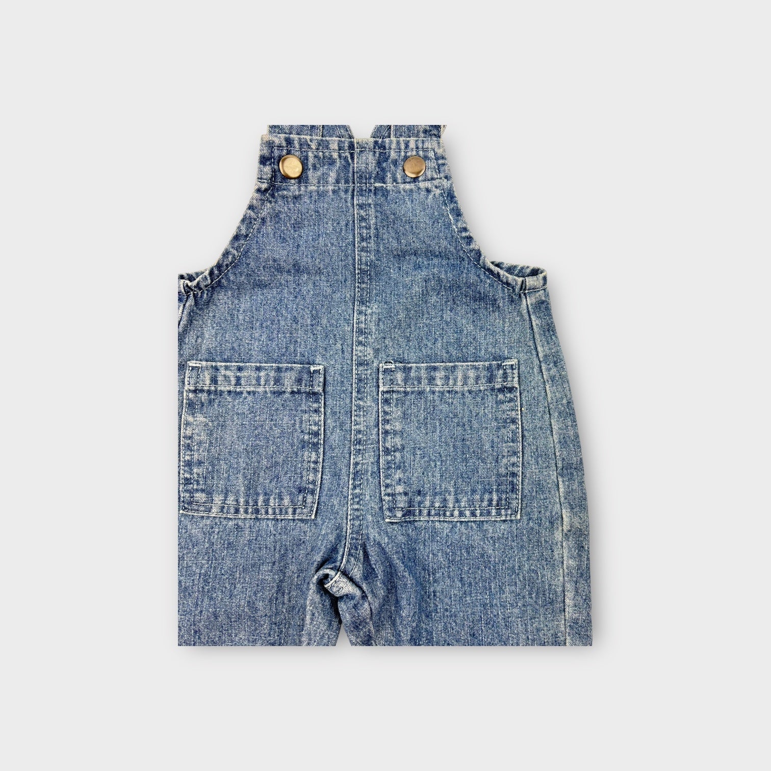 Grown Denim Overalls, Size 000