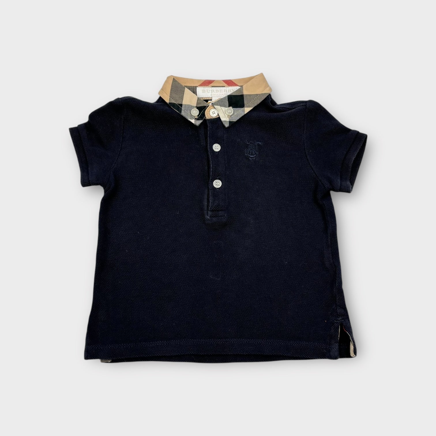 Burberry Navy Polo, Size 0