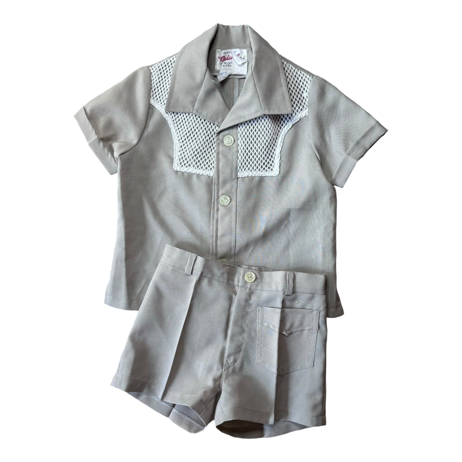 Vintage Khaki Resort Set, Size 4