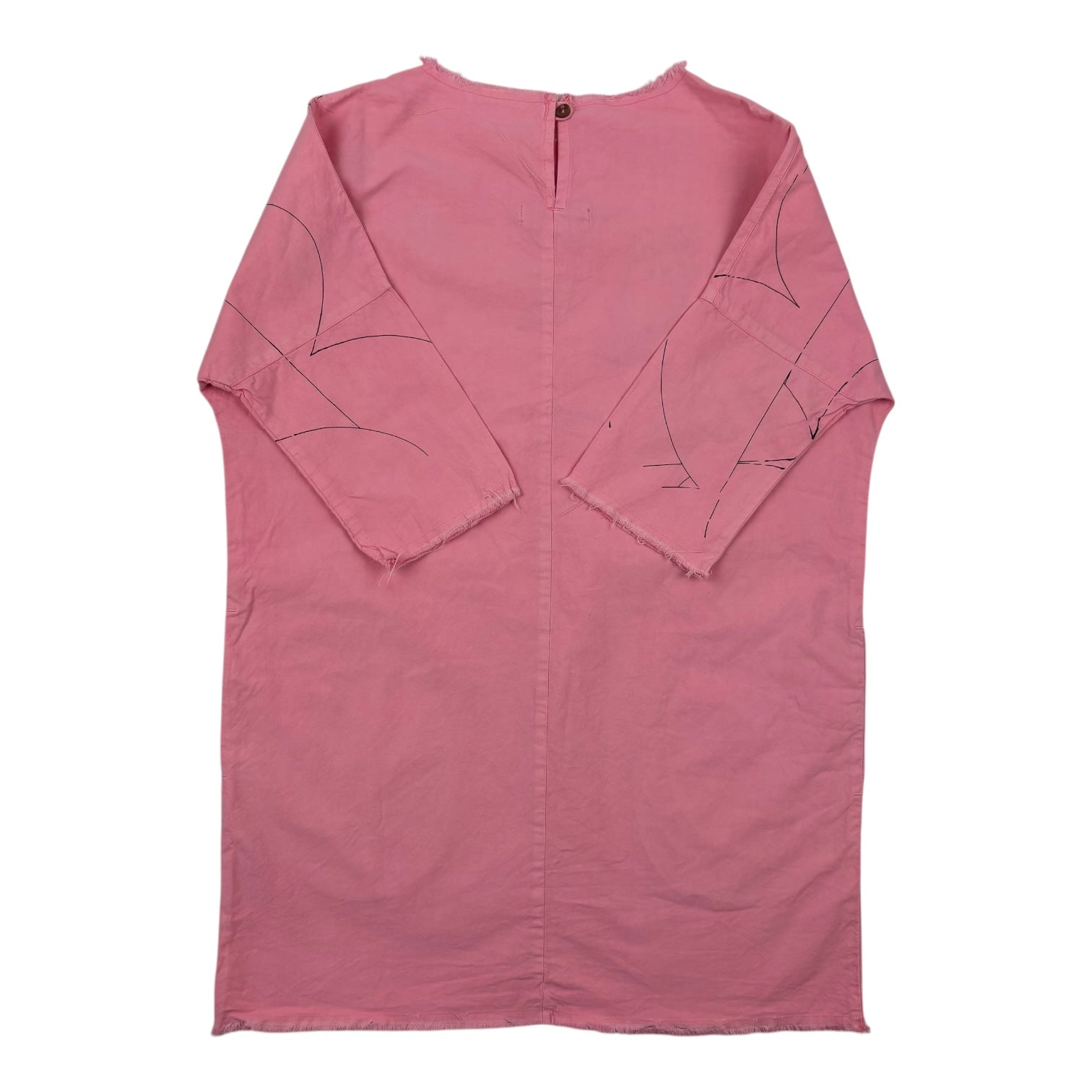 The Animals Observatory Pink Printed Dress, Size 10