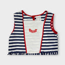 Vintage Nautical Dress, Size 6