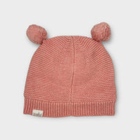 Toshi Pink Knitted Beanie, Size S