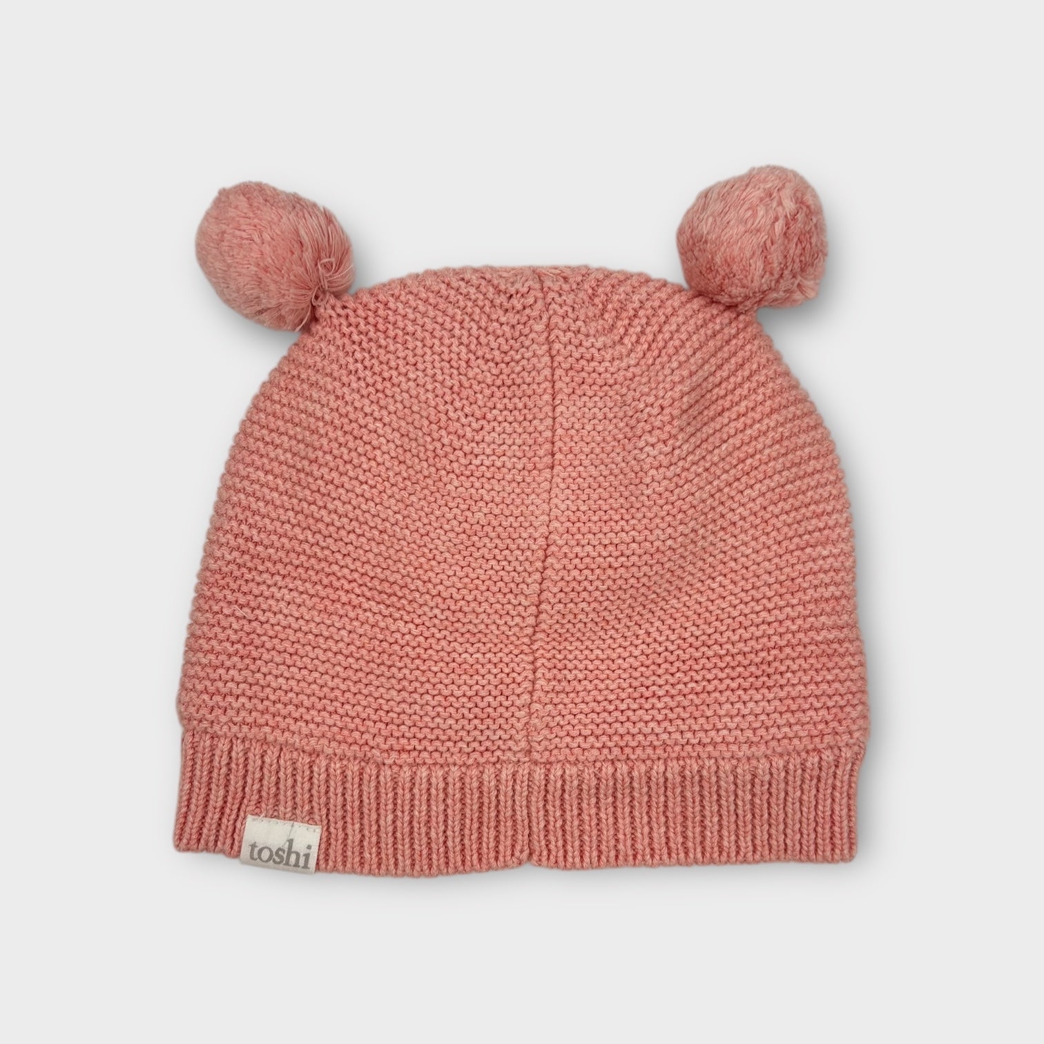 Toshi Pink Knitted Beanie, Size S