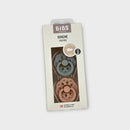 Bibs Boheme Pacifier Set, Size 2