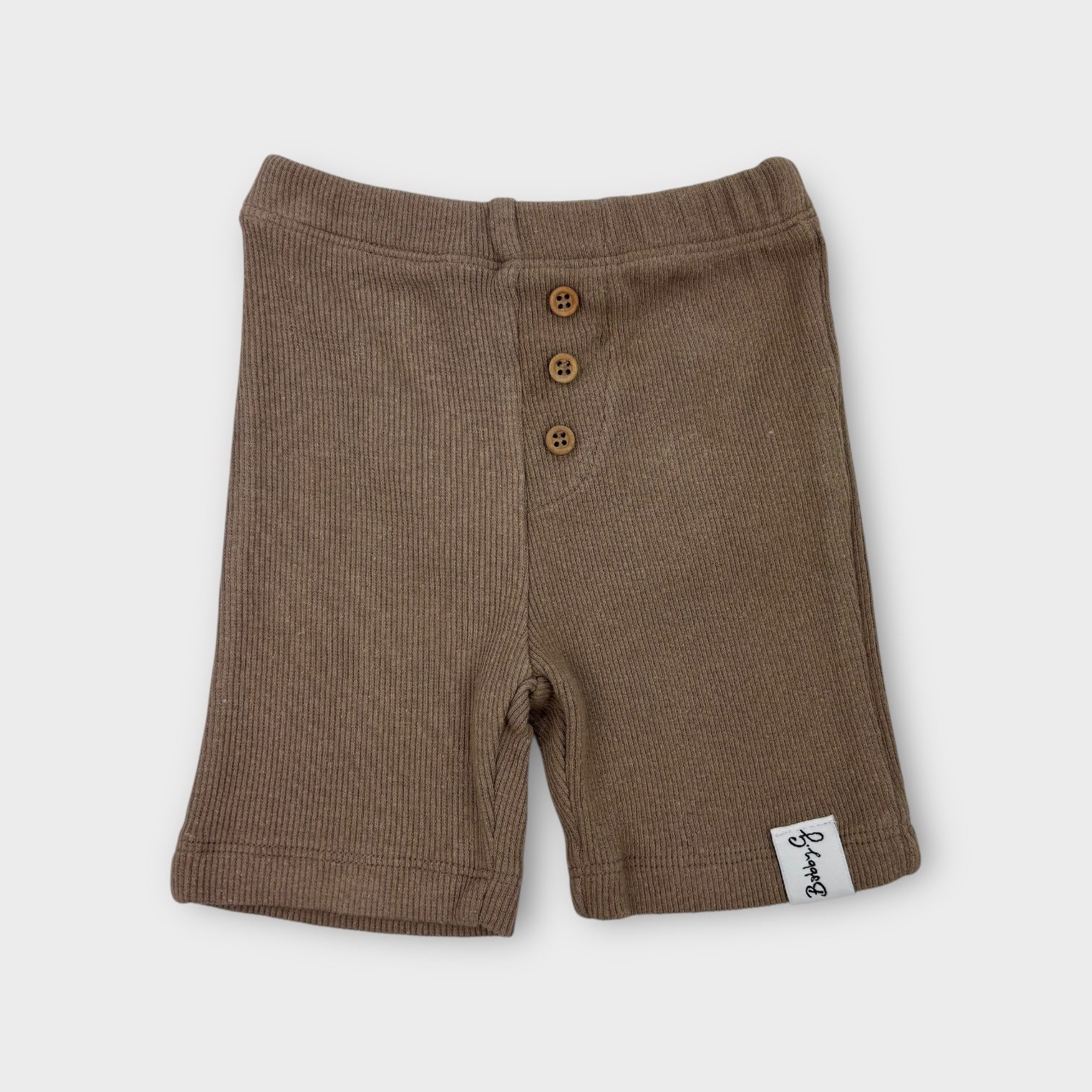 Bobby G Ribbed Shorts, Size 00