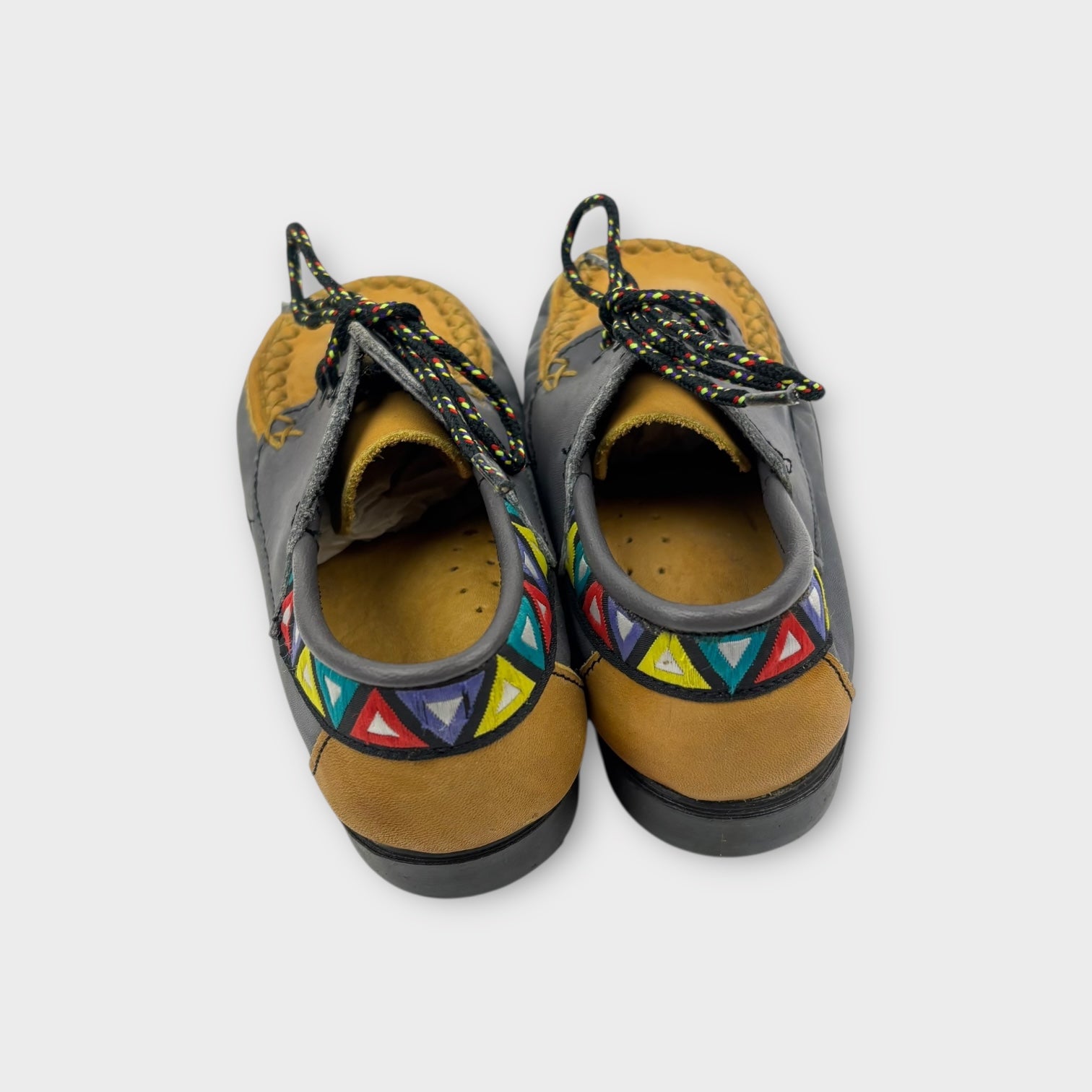Handmade Leather Moccasin, Size EU 24