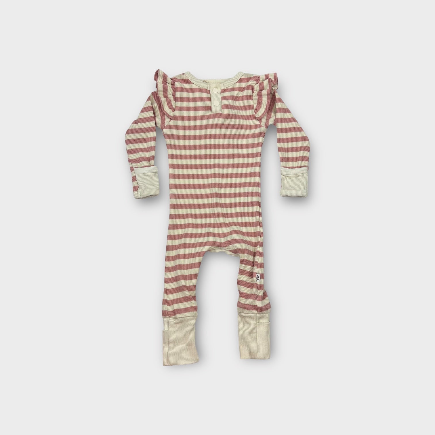 Snuggle Hunny Stripped Onesie, Size 000