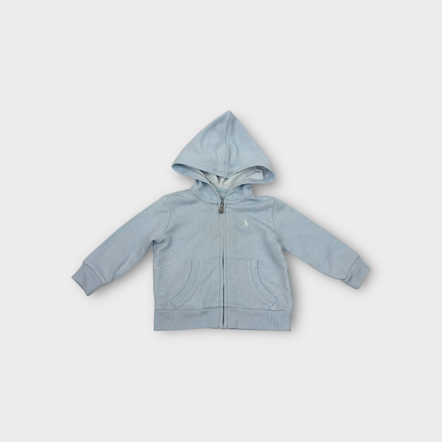 Ralph Lauren Light Blue Sweatsuit Set, Size 0