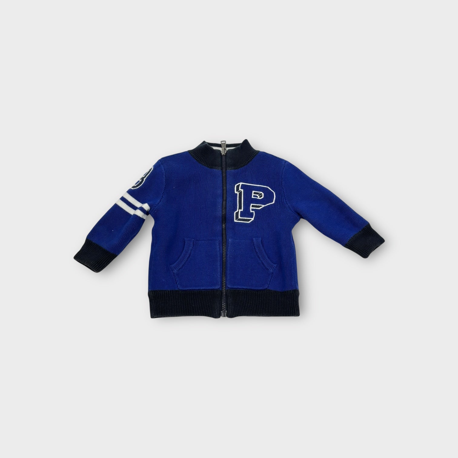 Ralph Lauren Knitted Reversible Jacket, Size 00