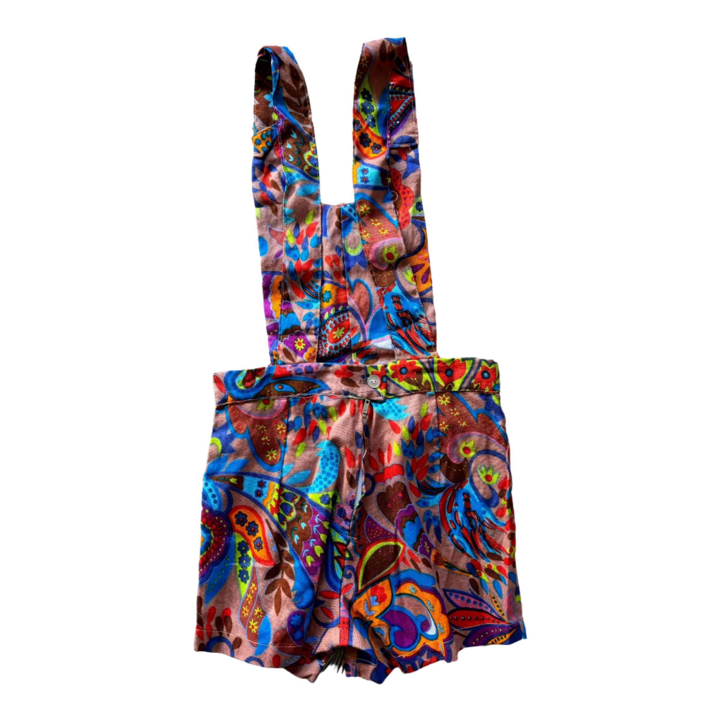 Vintage Cuckoo Overall Shorts, Size 8-9