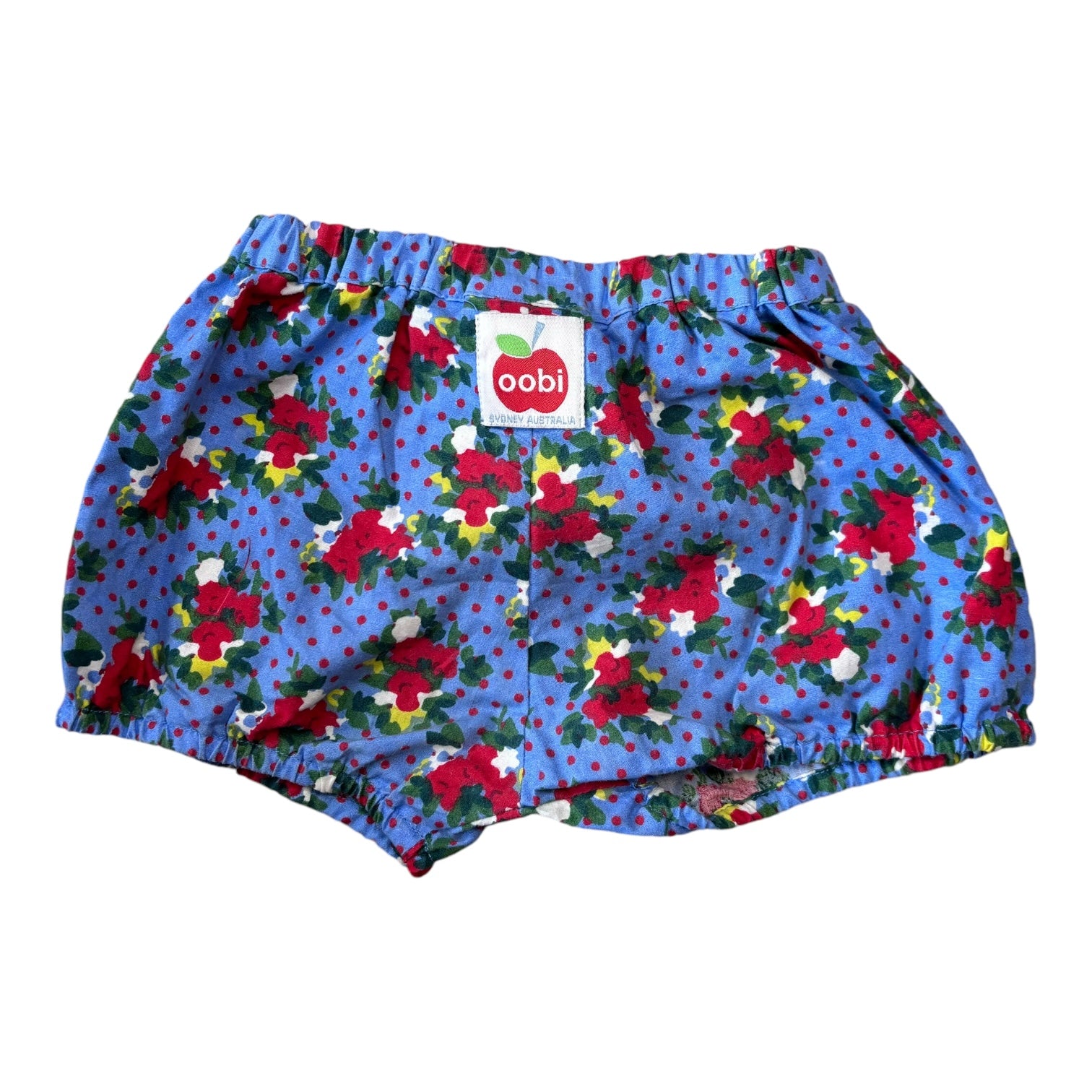 Oobi Blue and Red Bloomers, Size 0