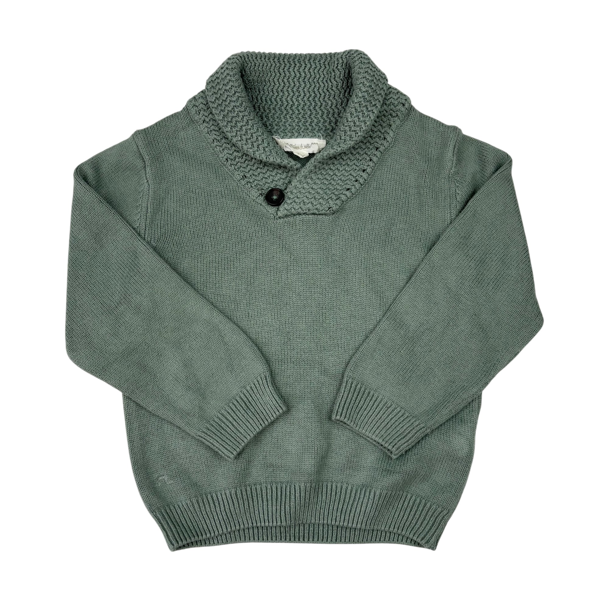 Chateau De Sable Sage Knit Jumper, Size 4