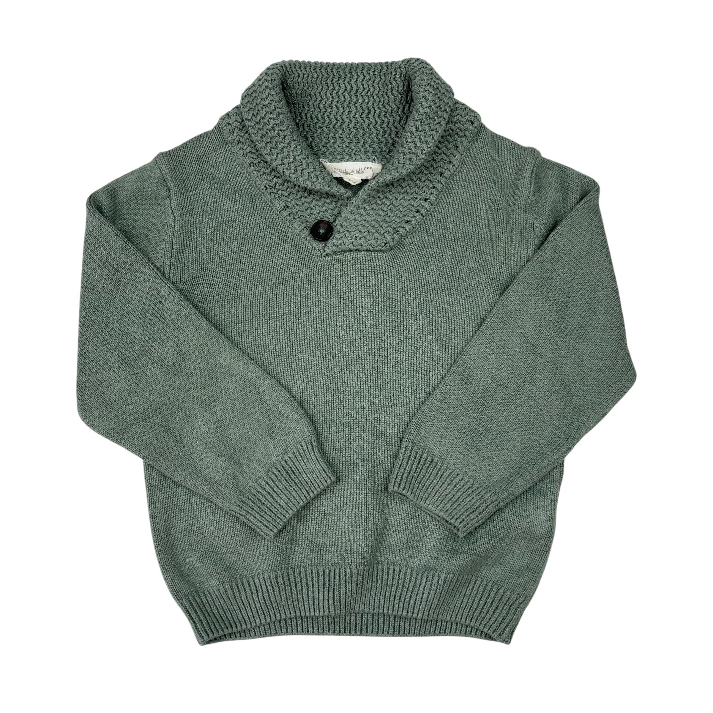 Chateau De Sable Sage Knit Jumper, Size 4