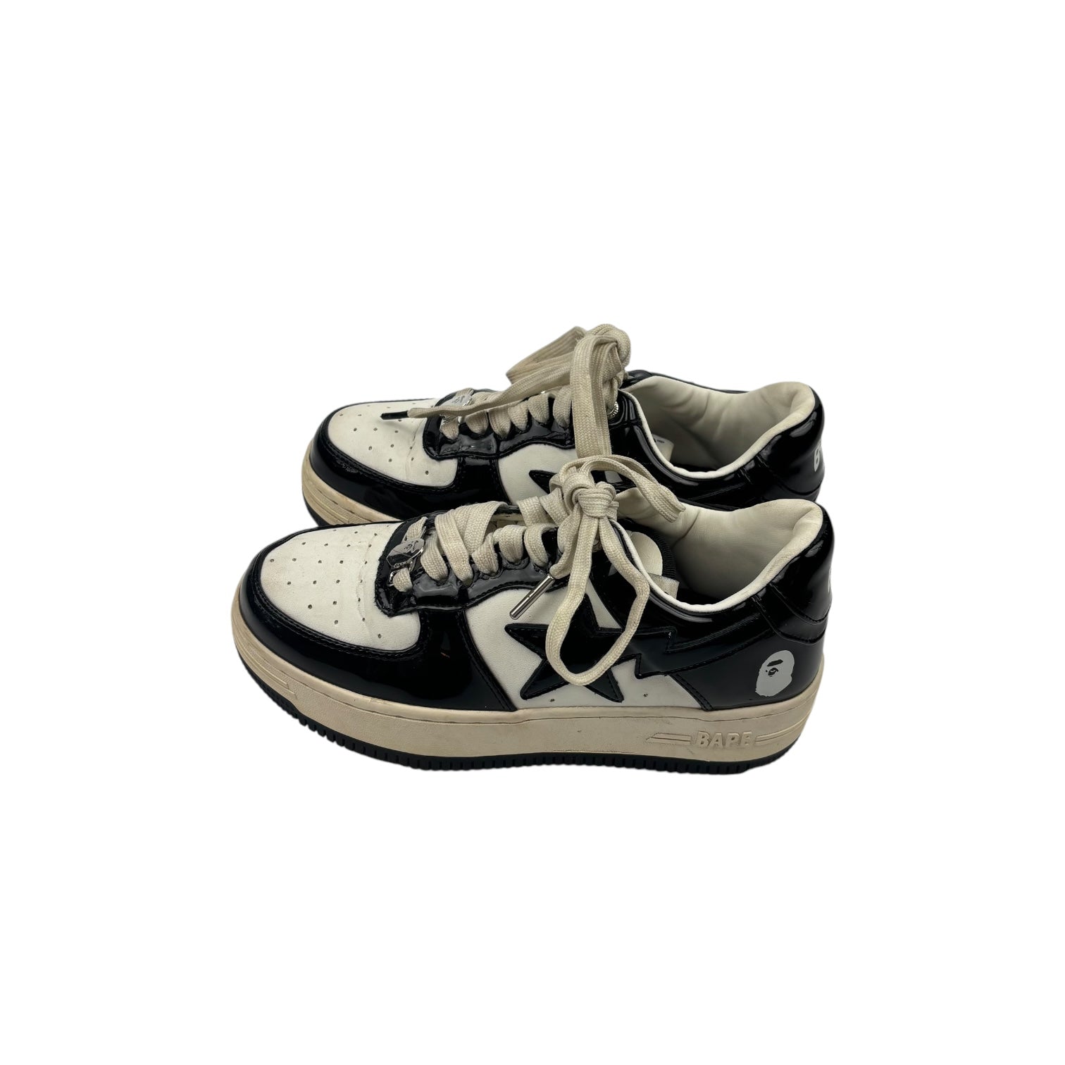 A Bathing Ape Bape Sta Low Black, Size EU 36