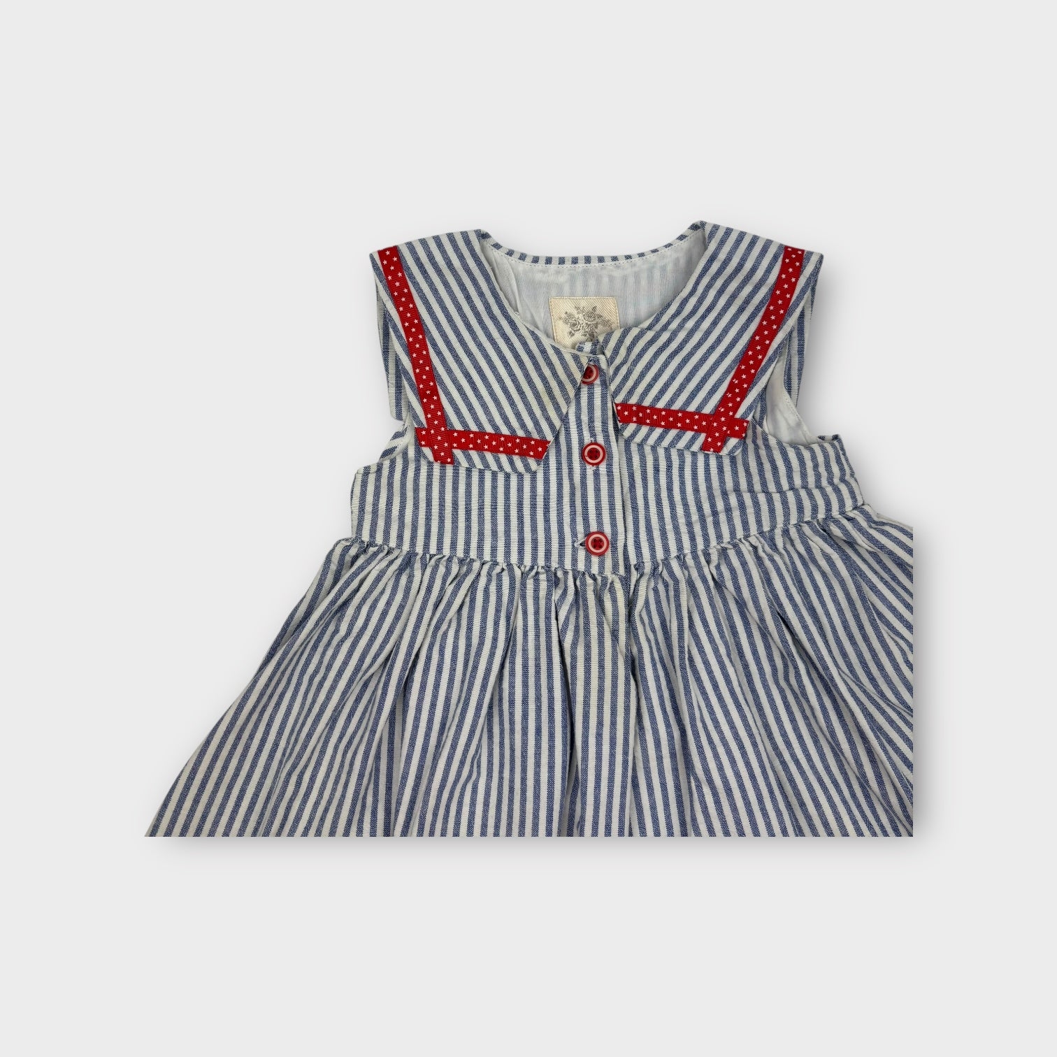 Retro Laura Ashley Stripe Dress, Size 1