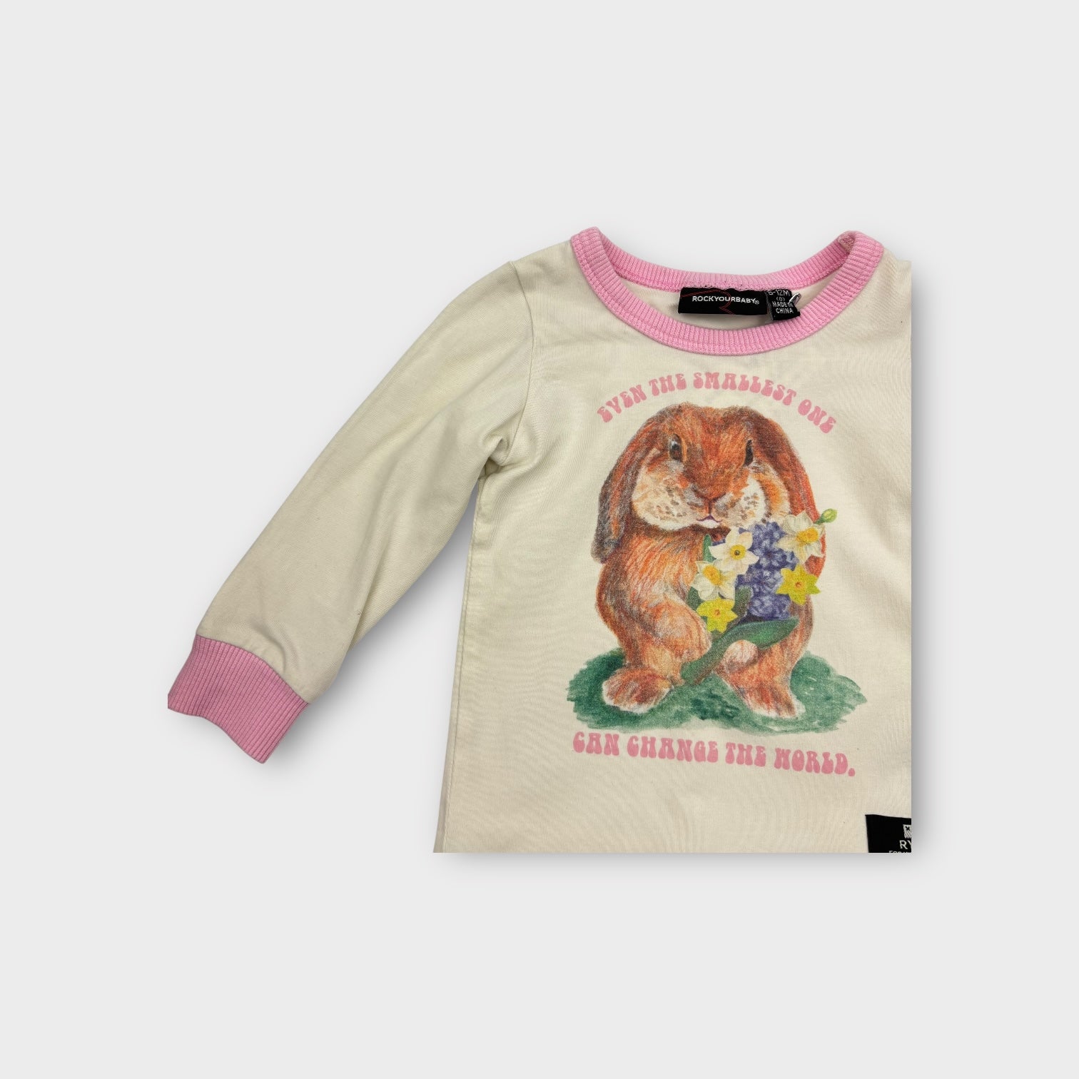 Rock Your Baby Bunny Long Sleeve, Size 0