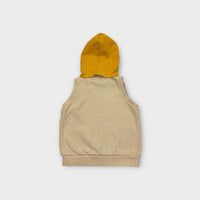 Miki House Teddy Vest, Size 3-4