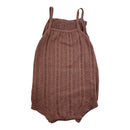 Jamie Kay Mauve Knit Romper, Size 1