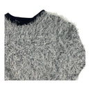 Black, White Knit Jumper, Size 10-11