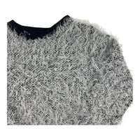 Black, White Knit Jumper, Size 10-11