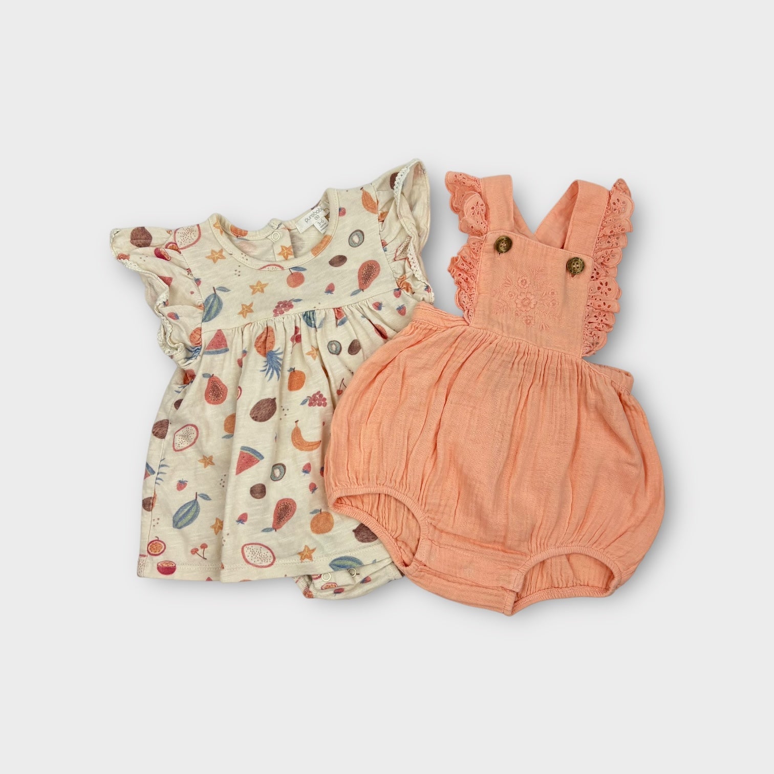 Purebaby Baby Girl Bundle, Size 00
