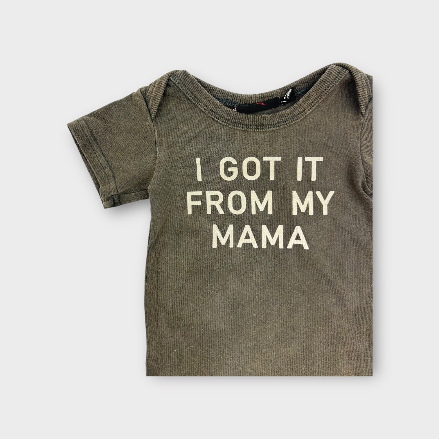 Rock Your Baby Printed Bodysuit, Size 00