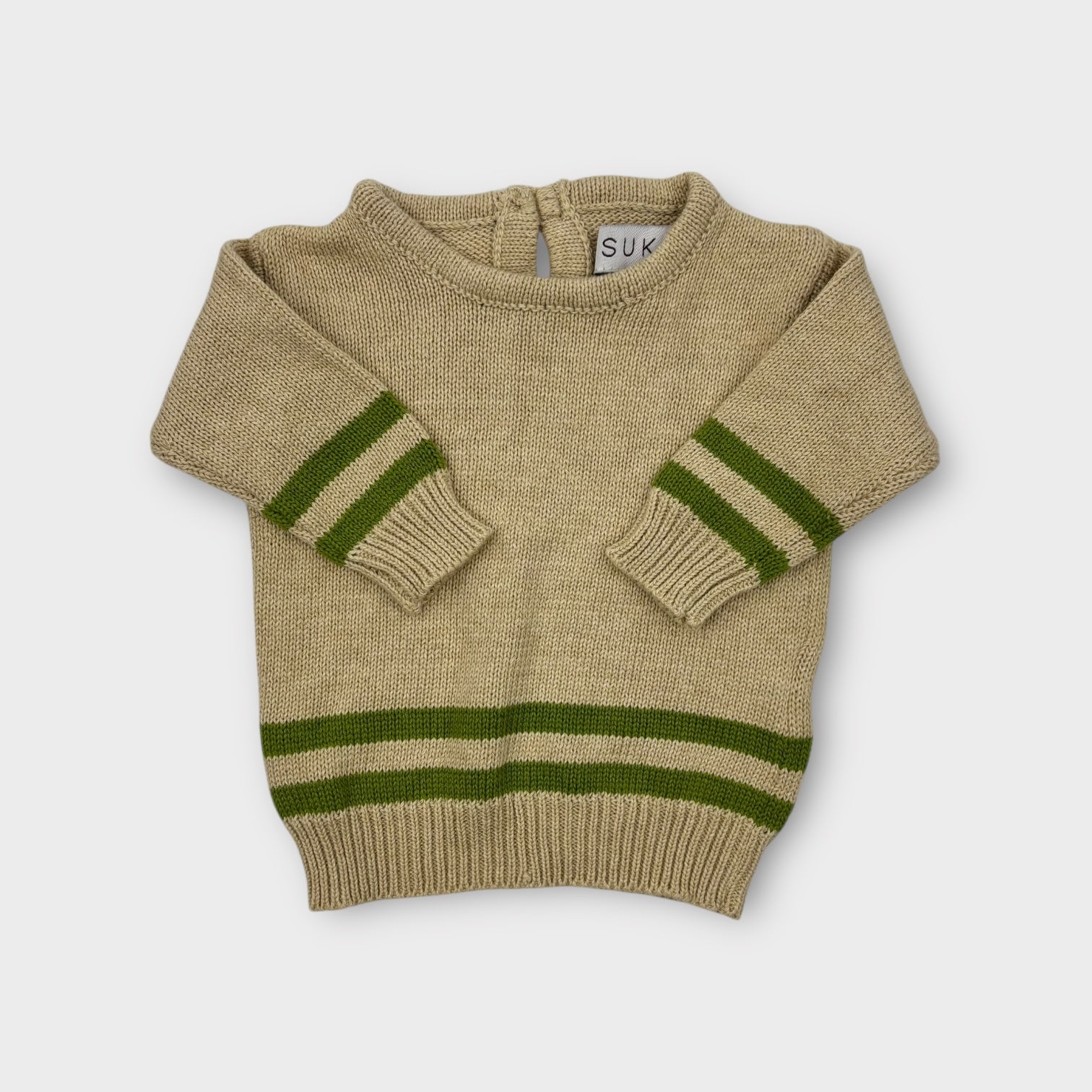Sukoo Beige Knit Jumper, Size 000